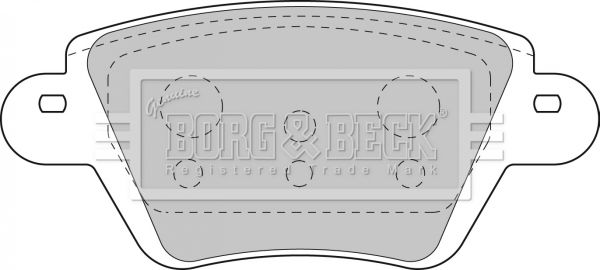 BORG & BECK Jarrupala, levyjarru BBP1892